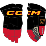 MD Jr Black Bears CCM 85C Custom Gloves Senior